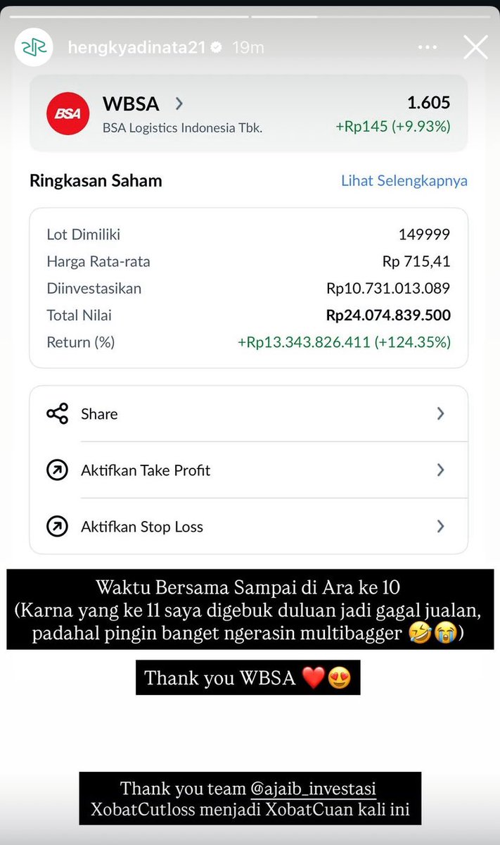 Lambe Saham tweet media