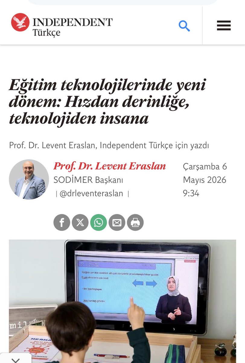 Prof.Dr.Levent Eraslan tweet media