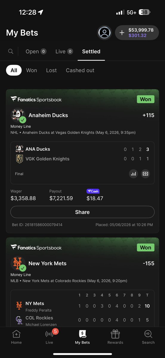 400 bets tweet media