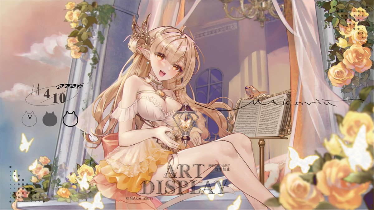 MAkoriii3677's tweet photo. 作品分享
花遊三期生 希望旅團
茱麗葉塔、比托利亞個人視覺
出道就在這週啦！
＃委託分享 https://t.co/HSuEPTRWD2