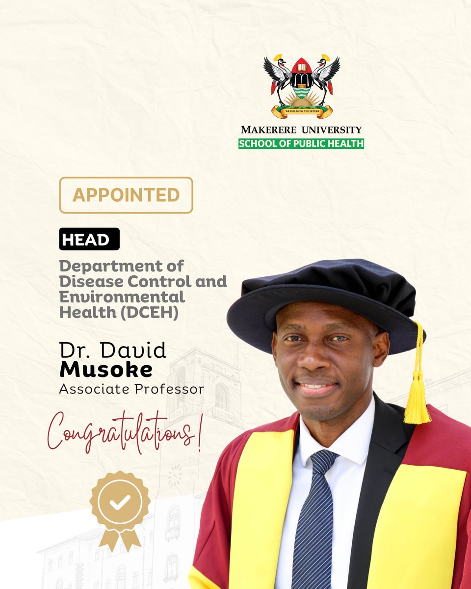 Makerere University School of Public Health tweet media
