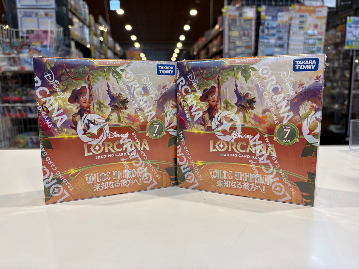 ◤トレカ発売情報◢ 🆕5/8発売✨ #ディズニーロルカナ ブースター