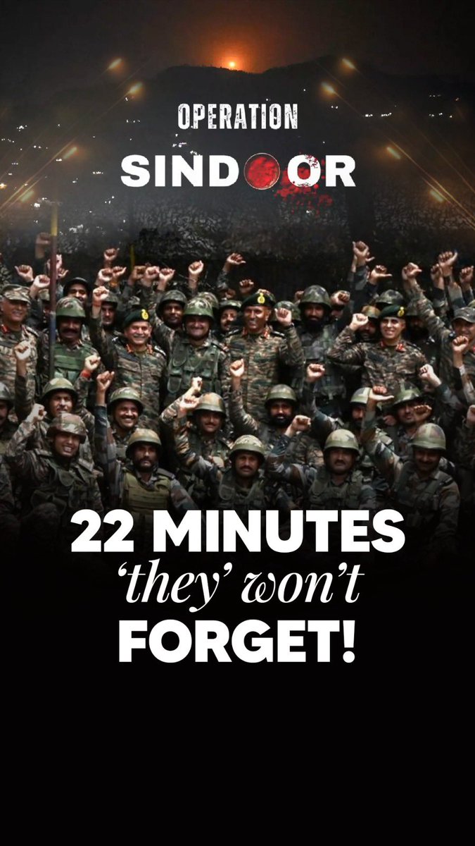 PremendraShet's tweet photo. One year ago, India answered terror with courage, precision, and unwavering resolve through Operation Sindoor.

 #OperationSindoor https://t.co/bS1QfrtZ59