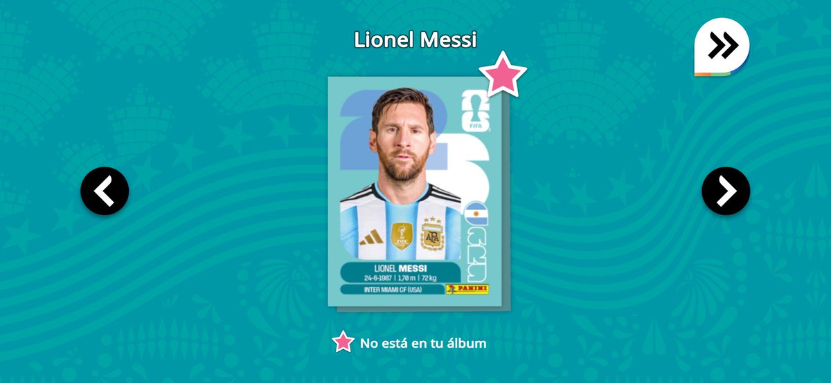 FIFAPanini2026's tweet image. No te lo puedo creer😭