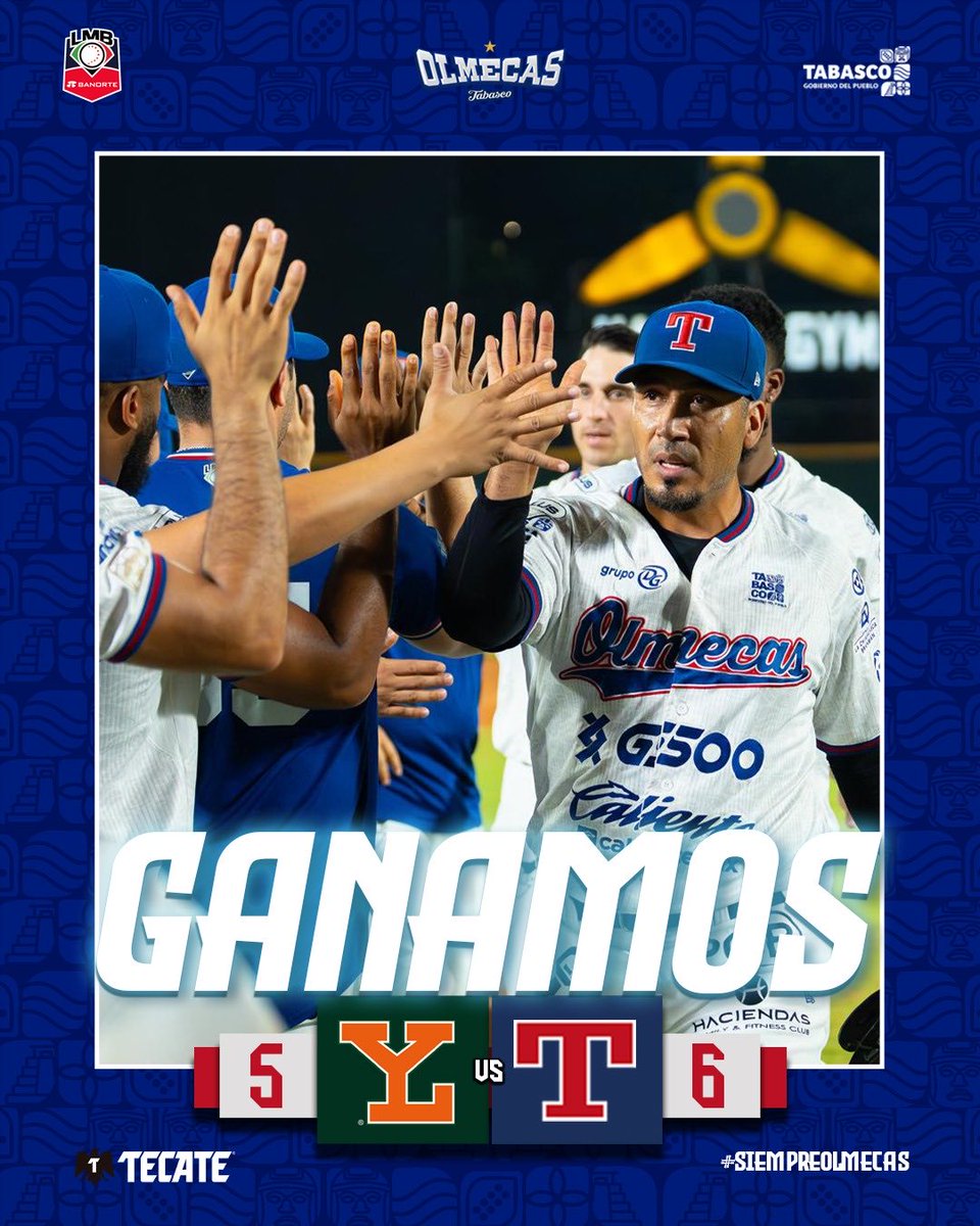 OlmecasTabasco's tweet photo. La serie se queda en casa 🏟️💪🏽

#SiempreOlmecas https://t.co/H8M9j6IOsl