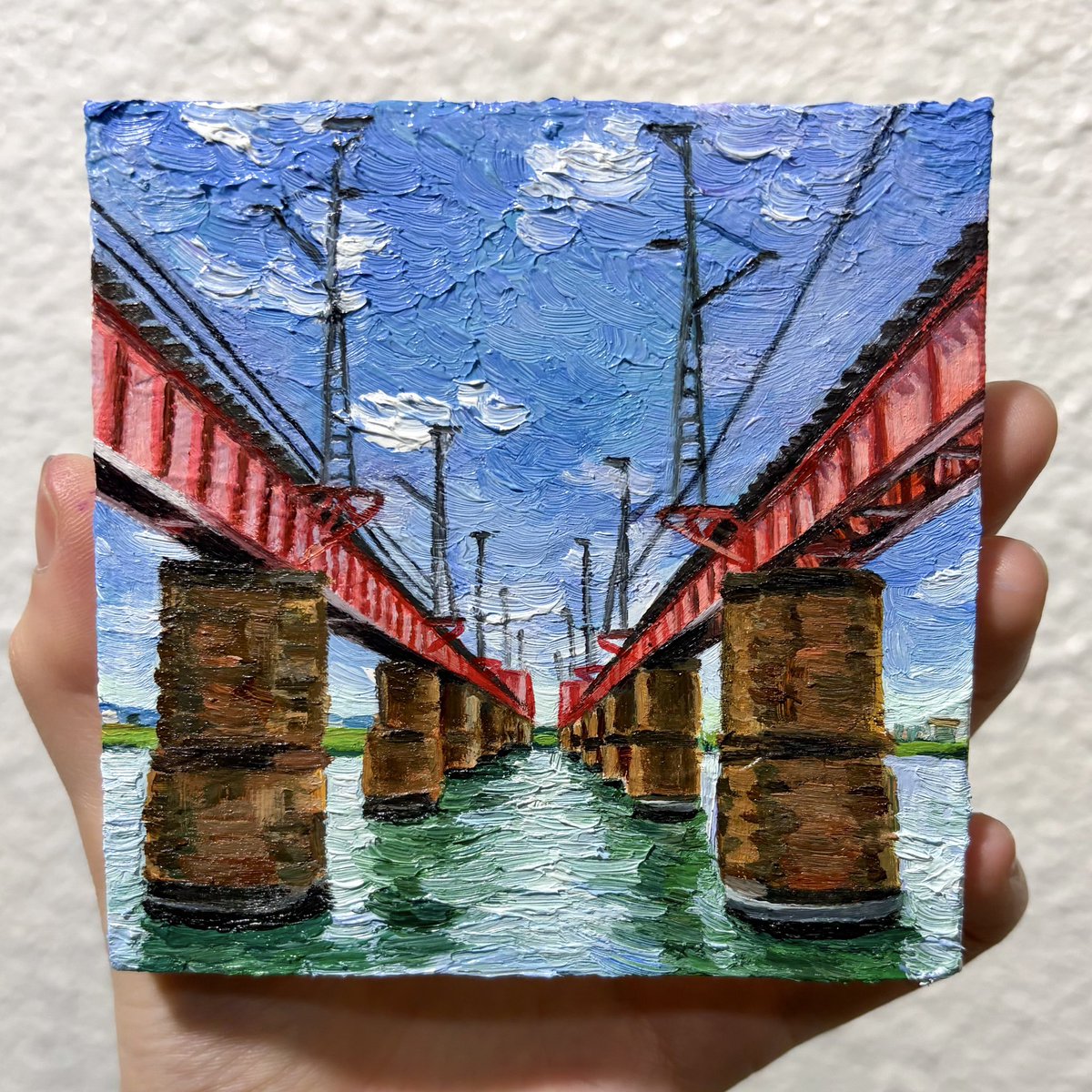 オーダー原画 】 日常の中の大切な景色🌁 曇り空を、青空に変更して