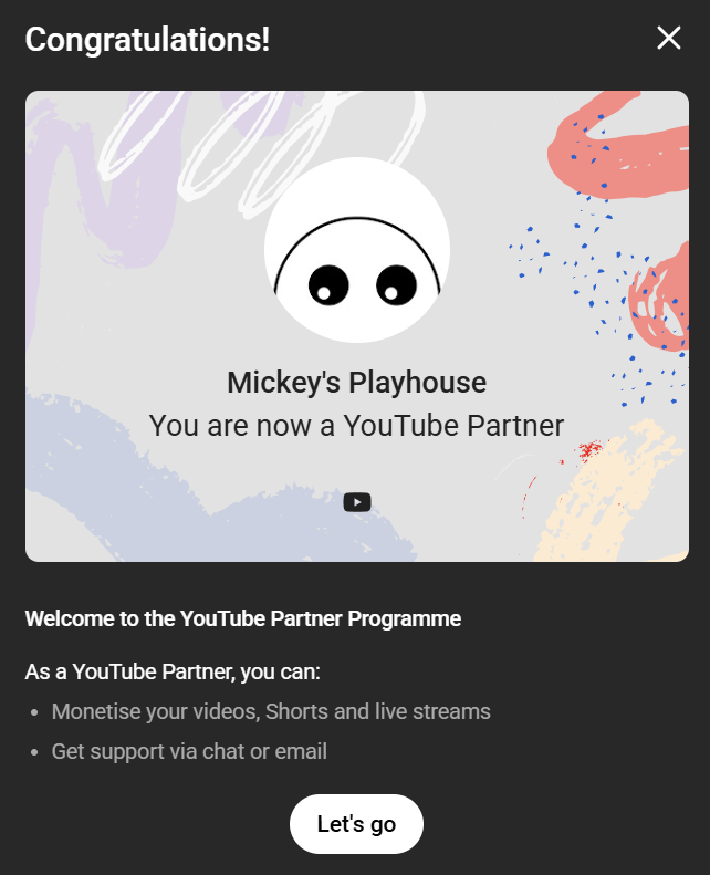 Mickey's Playhouse YouTube tweet media