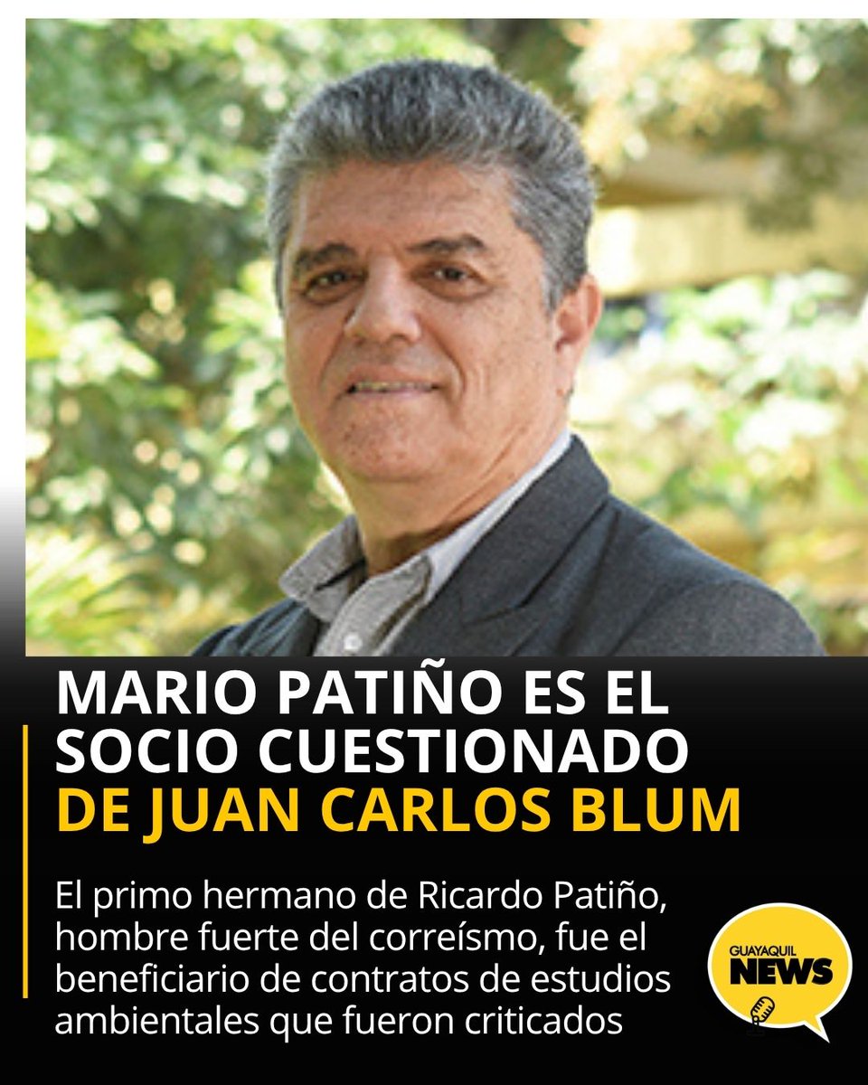 PeriodicoGN's tweet photo. Mientras el correísmo hablaba de “revolución”, el círculo familiar de Ricardo Patiño hacía negocios millonarios con el Estado.
La empresa Efficacitas, vinculada a Mario Patiño Aroca - primo hermano de Ricardo Patiño- y al hoy gerente de @CNEL_EP, Juan Carlos #Blum, obtuvo contratos para estudios ambientales en proyectos hoy marcados por escándalos, sobreprecios y corrupción: Coca Codo Sinclair, Refinería del Pacífico, Odebrecht, Termoesmeraldas y más.
El mismo modelo de siempre:
🔹 Contratos entre panas
🔹 Obras emblemáticas convertidas en elefantes blancos
🔹 Empresas cercanas al poder facturando millones
🔹 Y el país pagando la fiesta con deuda, apagones y corrupción
Hablar de “ambientalistas” mientras se beneficiaban de megaproyectos cuestionados es el cinismo más grande de la vieja política.
El correísmo dejó una red de familiares, operadores y contratistas viviendo del Estado mientras Ecuador se hundía. 👀🔥
#RicardoPatiño #Correísmo #Corrupción #Ecuador #CocaCodo #RefineríaDelPacífico
Mira la nota ⬇️
https://t.co/HNLLaKFR0U
