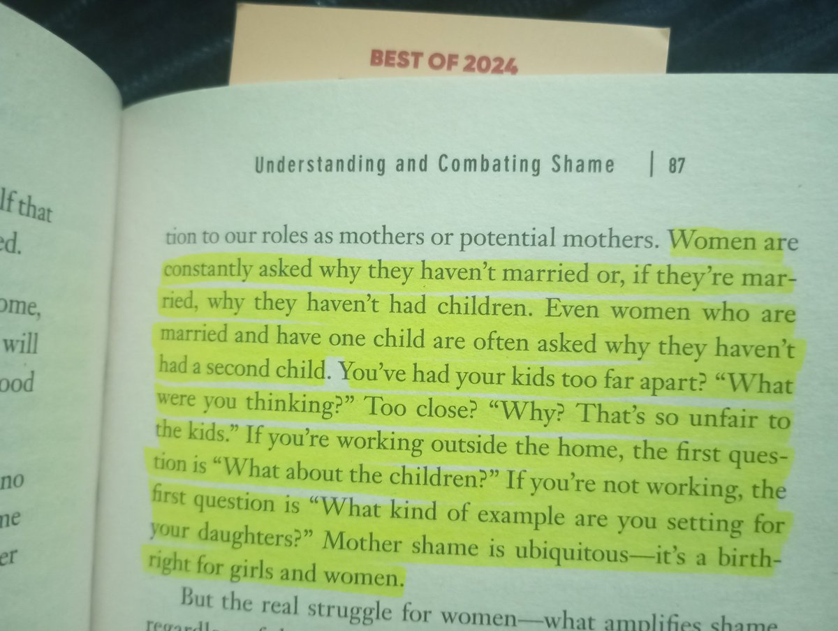 Feryl12's tweet photo. This is what Brene Brown had to say in her book Daring greatly  women are constantly questioned on their choices. https://t.co/PXtyQoSNRc