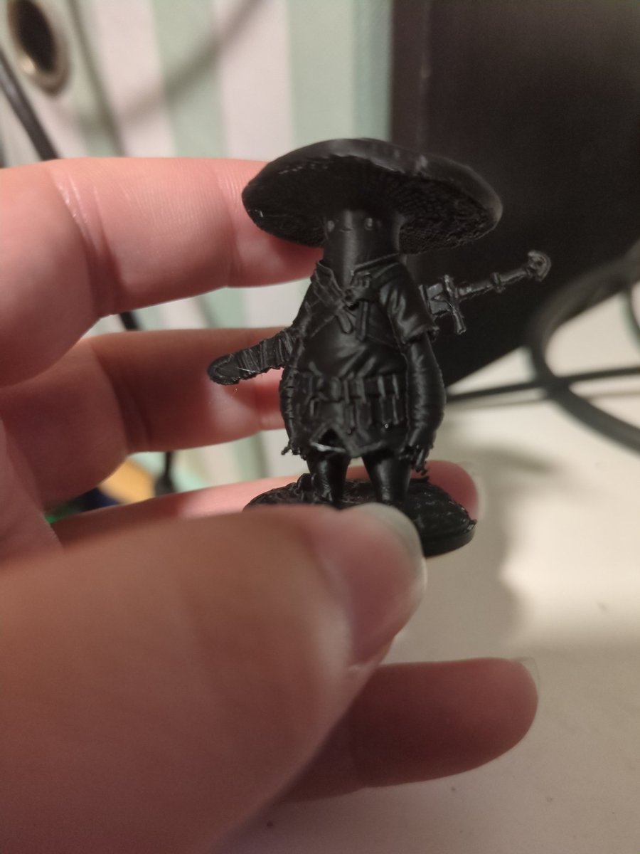 VforVillarreal's tweet photo. Print for some painting practice. Just gotta prime the little dude. https://t.co/utRQycLVTz