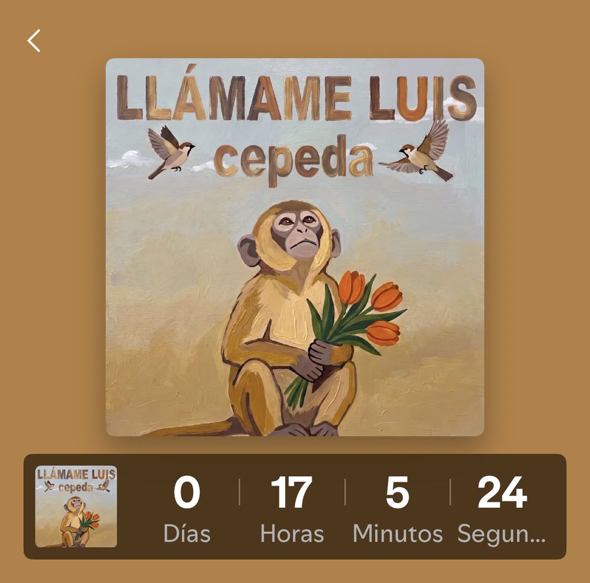 Buenos días! 

No queda nada para tener #LlámameLuis 🥰
#EsperandoLlámameLuis