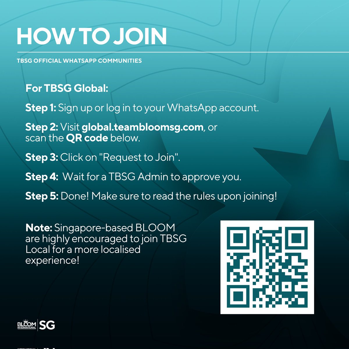 TEAM BLOOM SG tweet media