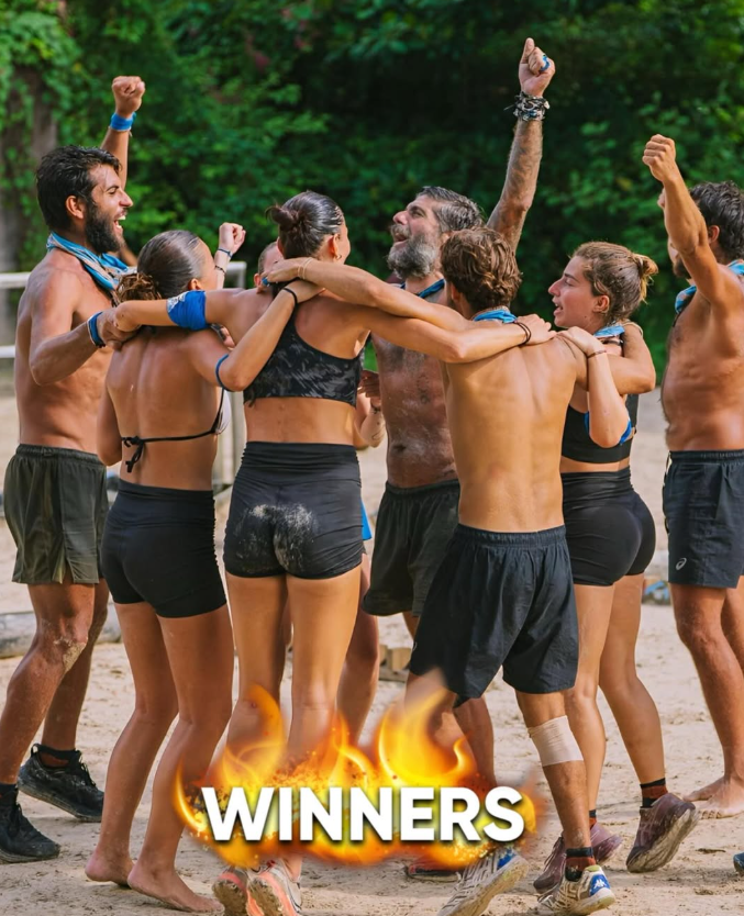 #survivorGR Πιστευω σημερα δε χρειαζομαστε σποιλερ Θα κερδισουν μπλε κ οσοι εχασαν στο προηγουμενο Ολα καλα κ μοιρασμενα😉😉😉😉😉😉