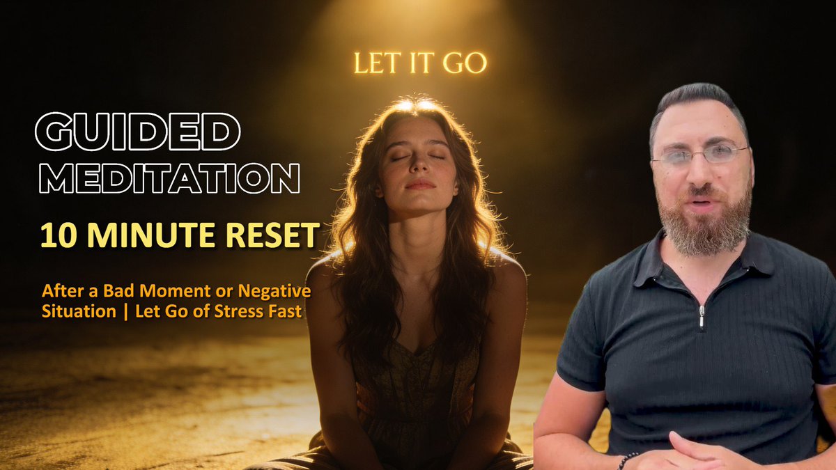 Energy_luck's tweet photo. 10 minute guided meditation to reset your energy after a bad moment, stress, or a negative situation.

Use this when something throws you off and you need to release it, calm your mind, and come back to yourself.

Watch here: https://t.co/kCvvttDkiZ

#Meditation #StressRelief #EnergyHealing #GuidedMeditation