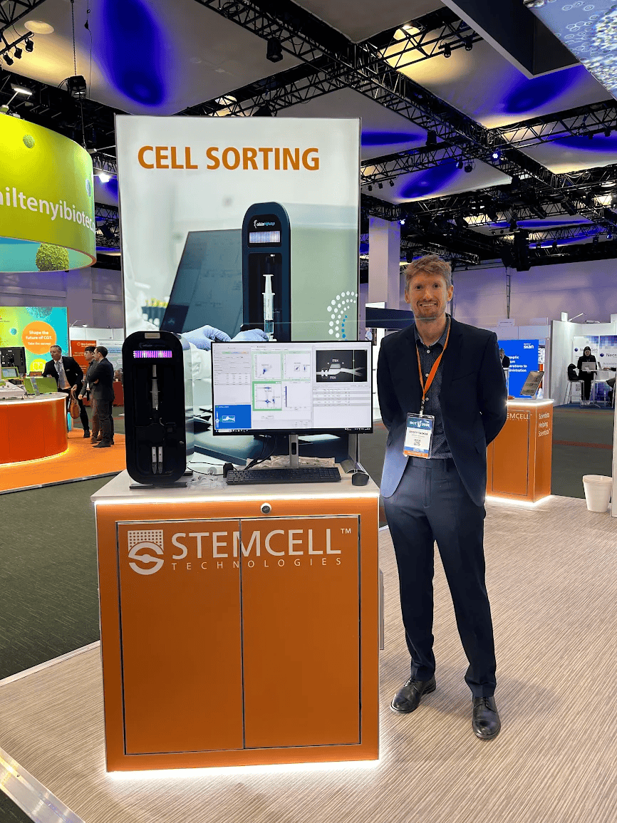 STEMCELLTech's tweet photo. Join us today at #ISCT2026 to see how Highway1™ is helping streamline cell therapy workflows from bench to clinic! 

Global Showcase Presentation by Scott Tasker:
Accelerating Cell Therapy: High-Speed, Closed-System Cell Sorting from Development to Manufacturing
📍Thursday, May 7 | 12:45 - 1:00 p.m.
📍Theatre A, Forum Floor (Ground Level)

Want to see the Highway1™ in action? Stop by booth #1110 for a live demo during these windows:
🗓️ Thursday: 1:00 - 2:00 p.m.
🗓️ Friday: 12:00 - 1:00 p.m.