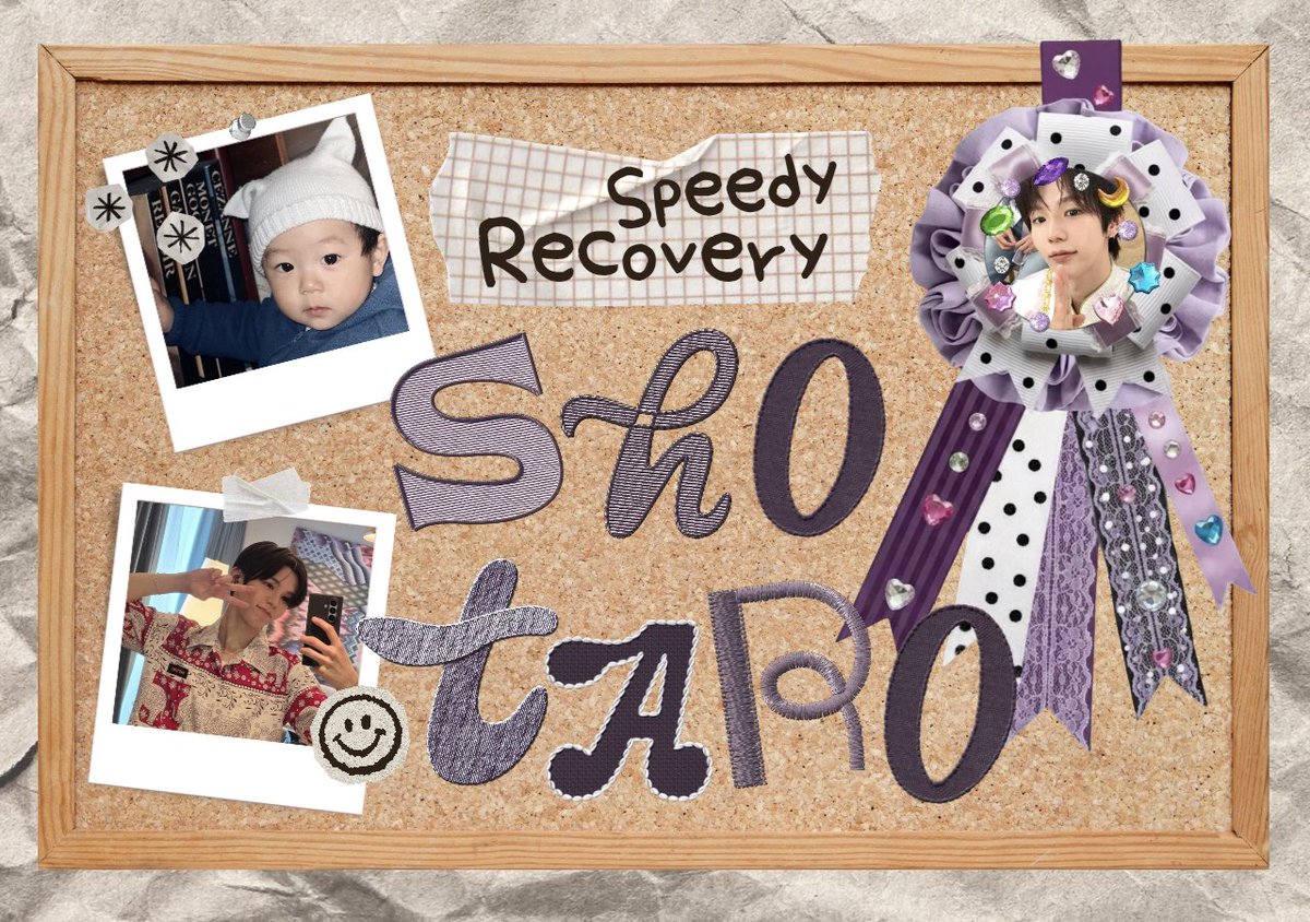[🦦📊] SHOTARO's Daily BR

🙏ขอให้โชทาโร่หายจากอาการบาดเจ็บที่ข้อเท้าไว ๆ พักผ่อนให้เพียงพอ ดูแลสุขภาพให้แข็งแรง หายดีแล้วมาเป็นเจ้านากแดนซ์เหมือนเดิมนะ🕺

🧋 RT + Replies
🏆 80 replies/quote

쇼타로 귀여운
라이즈 쇼타로 패션 스타
라이즈 자부심 쇼타로
라이즈 래퍼 쇼타로
쇼타로