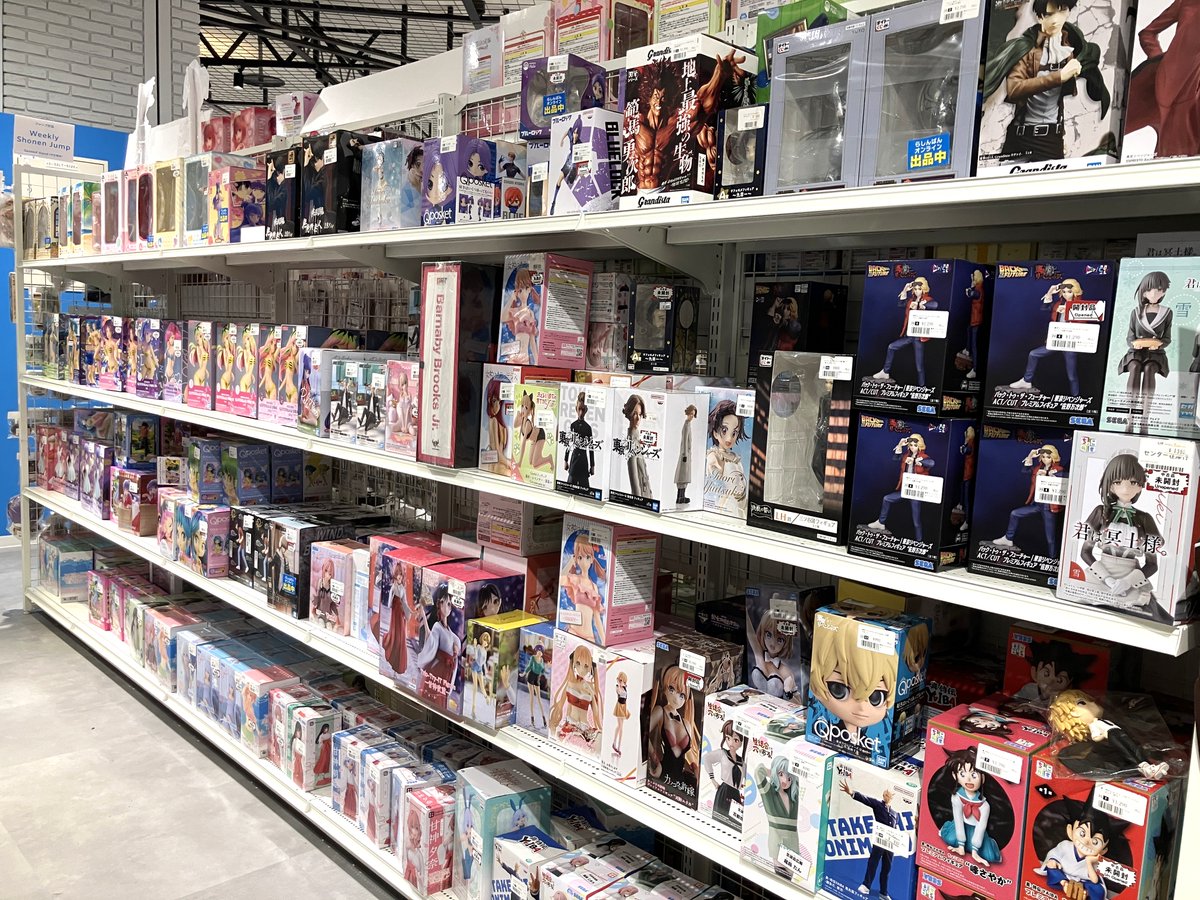 らしんばんダイバーシティ東京 プラザ店 フィギュア大量展開中