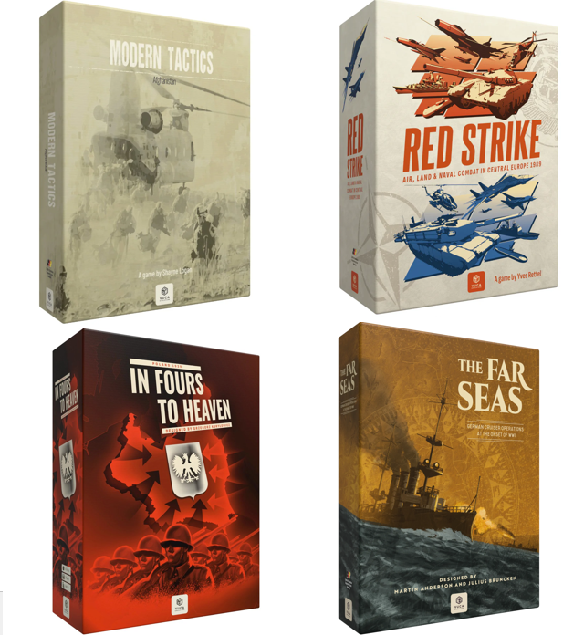 VUCASimulations's tweet photo. Most of our games are medium or heavyweight, serious wargames. 

But we don't throw you in at the deep end.

We usually provide a series of scenarios of varying complexity.

So, you can start at a beginner level with just a handful of units per side and build up to full-on campaigns.

In fact, many of our games include 10 or more scenarios to try out. Tons of replay value, and a way to get used to the system a little bit at a time.

Our designers are also very responsive if you have questions on bgg!

Check out our range of games here:
https://t.co/YjnJt7T8Mp