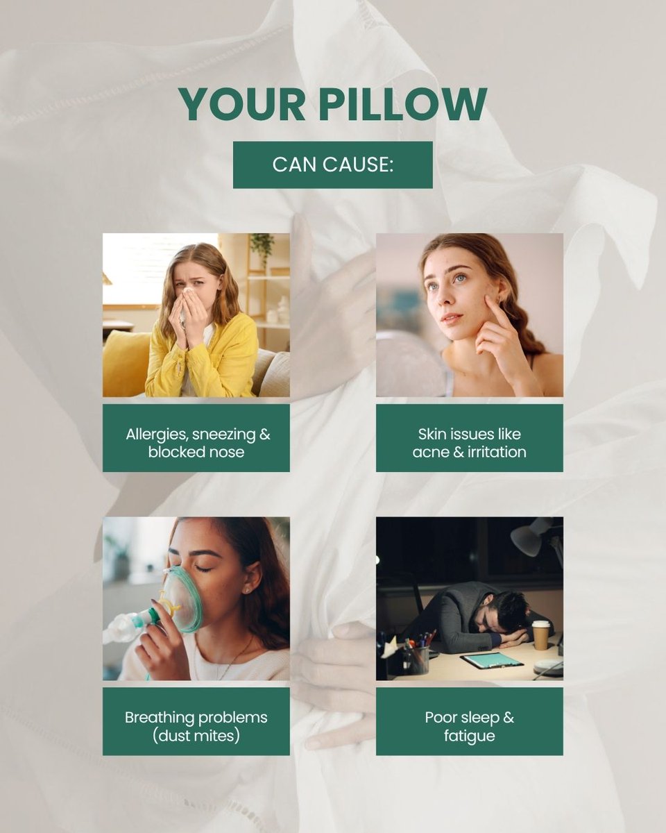 VoiceOfHealthIn's tweet photo. What we use every day can quietly collect what we don’t see — and over time, it can start affecting how we feel, from sleep quality to overall comfort.

Keeping your sleep space clean isn’t just about hygiene, it’s about better rest and better health 🌿

#SleepHealth #Healthy https://t.co/Fd0BfRQvLS