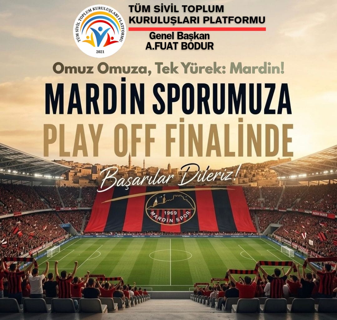 ilde_81's tweet photo. Şehrimizin gururu Mardinspor’un Play-Off finaline yükselmesi hepimizi gururlandırdı. 🖤❤️
İnanıyoruz ki; azim, mücadele ve inançla çıktığınız bu yolda şampiyonluk sizlerle olacaktır.
Futbolcularımıza, ve Büyük taraftarımıza final yolunda gönülden başarılar diliyoruz. ⚽🏆 https://t.co/0FrFBZprh5