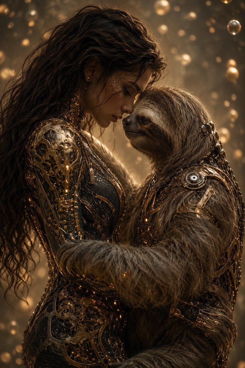 FractalSolitude's tweet photo. Finally.
A soulmate who moves at my emotional processing speed. π¦₯π
#AIArt #SurrealArt #FantasyArt #DigitalArt #SlothArt #CreatureArt #CinematicArt #DarkFantasy #AIGeneratedArt #ArtOfTheDay https://t.co/XCXYzBOmaA