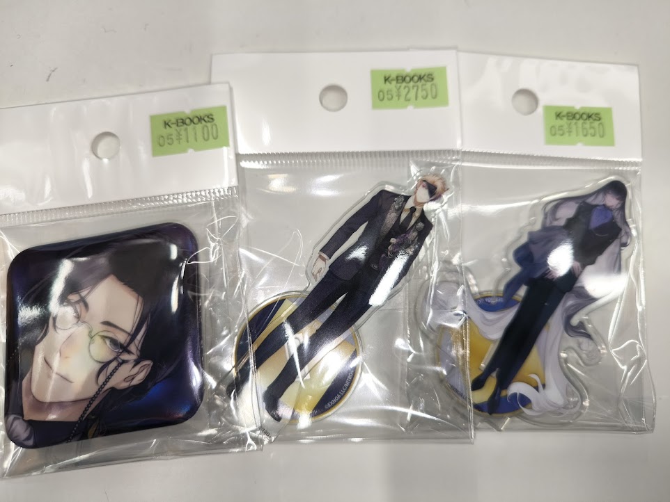 入荷情報】 刀剣乱舞 とうらぶ 大本丸博 スクエア缶バッジ 南海太郎朝