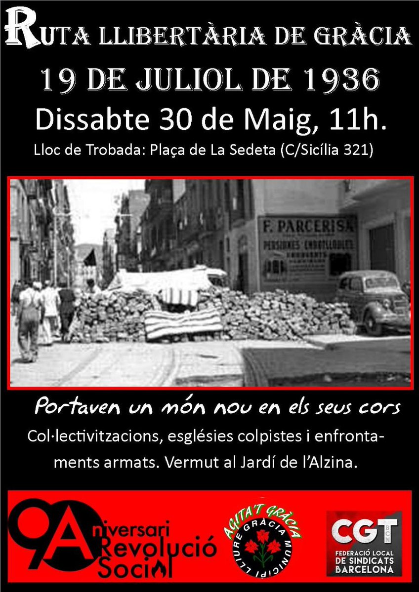 CGT BarcelonⒶ tweet media