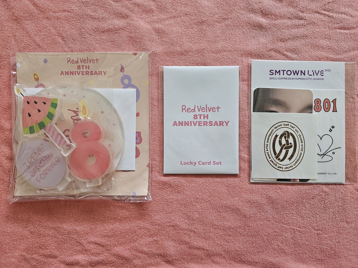 Svnri53_N's tweet photo. All ไอรีน ไม่แกะซีล
- Acrylic Stand &amp; AR voice Set (ครบรอบ 8 ปี)
- Lucky Card Set (ครบรอบ 8 ปี)
- SMCU AR Tattoo Sticker Set (SMTOWN 2022)

สนใจ DM เสนอราคาได้ค่ะ
(แบบเซ็ทหรือแยกชิ้นก็ได้)
#ตลาดนัดรวว
#ตลาดนัดrvv
#ตลาดนัดredvelvet https://t.co/lBrfwXebD7