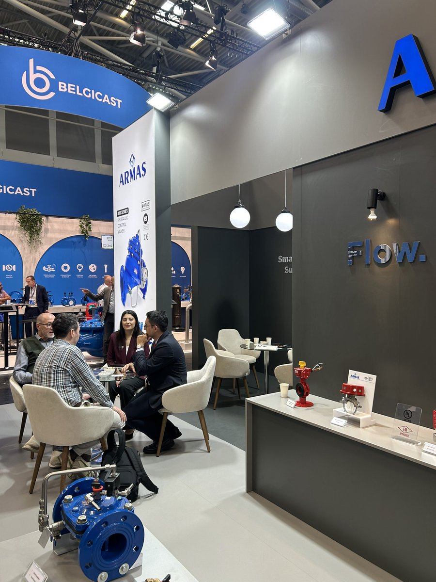 ARMAS_VALVE's tweet photo. Day 2 &amp; 3 at IFAT Munich 2026 were another productive and successful experience for us!

We would like to sincerely thank all our visitors, partners, and industry professionals who visited our stand and shared their valuable time with us throughout the exhibition.

#IFAT2026 https://t.co/8eb2fQFdgc