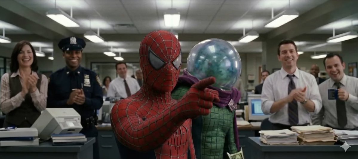 No Context Tobey Maguire tweet media