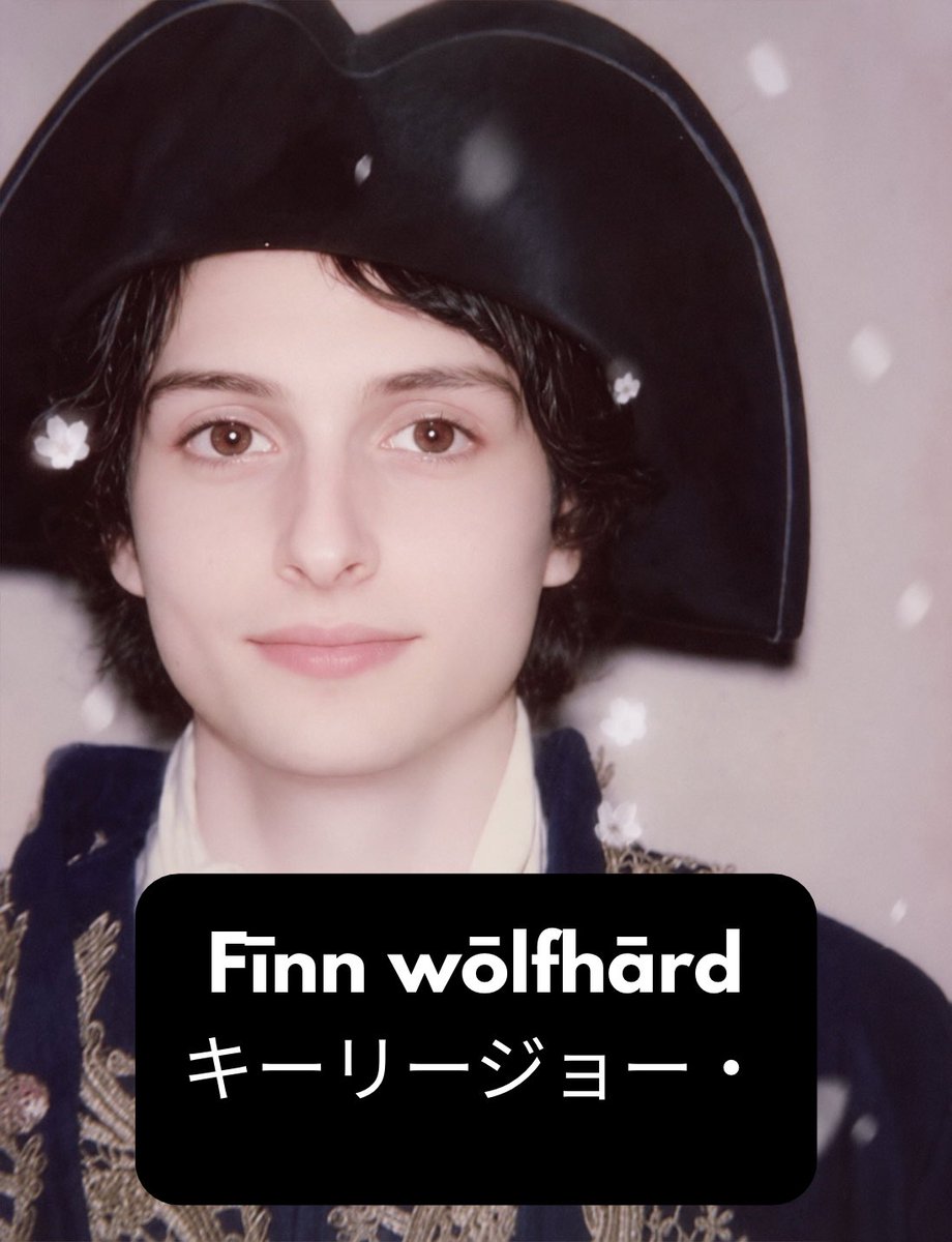 WOLFHARD CRAVE tweet media