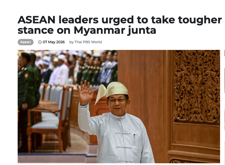 SpecialCouncil's tweet photo. 'Recent junta gestures toward engagement are calculated half-measures designed to secure int'l legitimacy w/out genuine concessions.

"After years of humiliation at the junta’s hands, #ASEAN must accept that the tiger’s stripes won’t change."

#Phillipines
https://t.co/TRD01kogcU https://t.co/lJaLzWQpMC