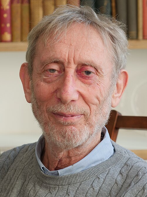 daveainsworth63's tweet photo. Happy Birthday to the brilliant English poet, author and broadcaster Michael Rosen who was born on this day in 1946. #MichaelRosen #SadBook  #WereGoingOnABearHunt #QuickLetsGetOutOfHere #TinyLittleFly #StickyMcStickstick #OneDay #GetterBetter #OutOfThisWorld #TheMissing https://t.co/xwvjBTC9qm