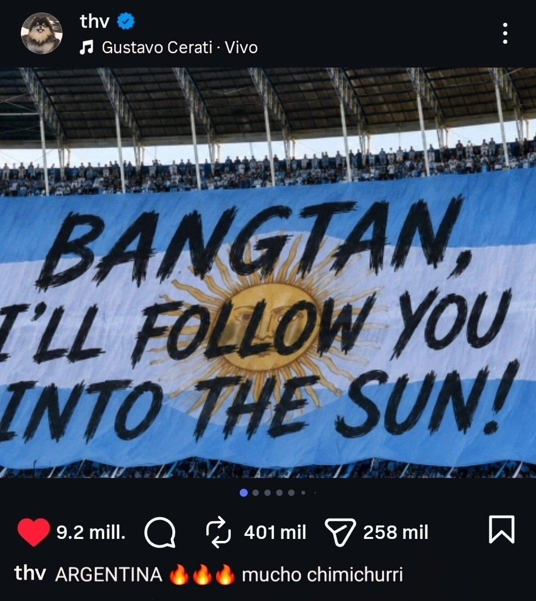 lulito VA A CONOCER A BTS 🇦🇷 tweet media