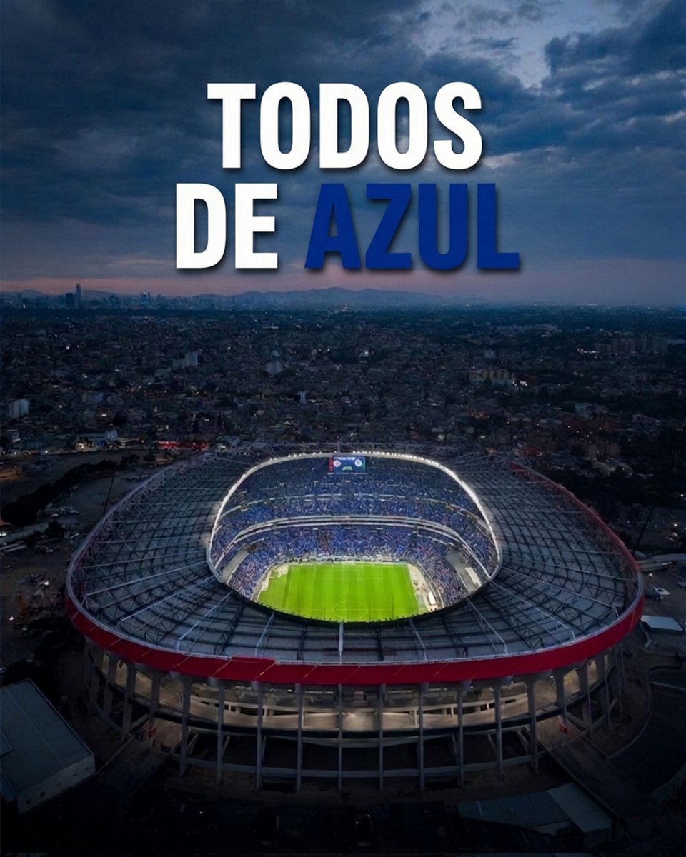 ¡¡NO LO OLVIDEN!! 🔵🔥

El sábado todos con JERSEY AZUL al Estadio Banorte. ✅️

Denle RT..