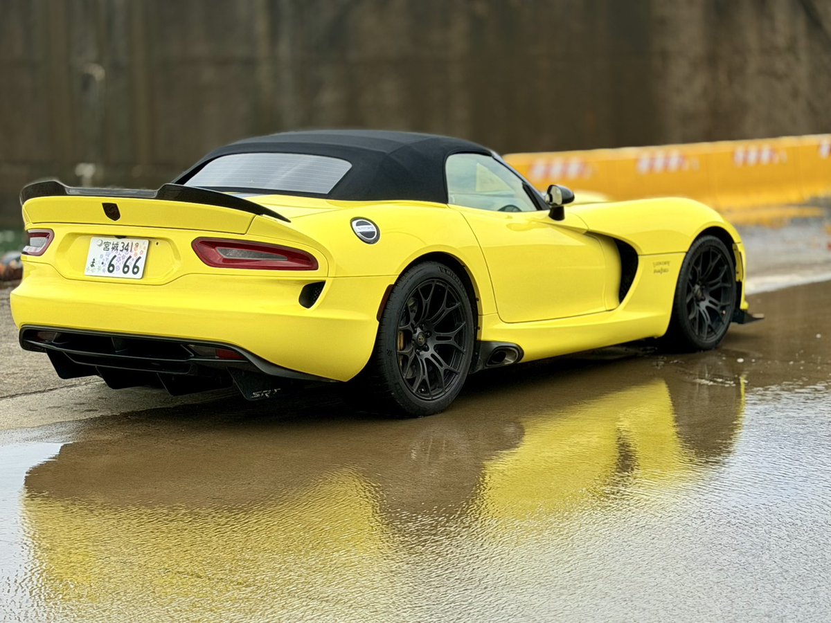 ⭐︎値下げしました⭐︎VIPER Dodge #VIPER #Medusa リフレクション風で失敗😵