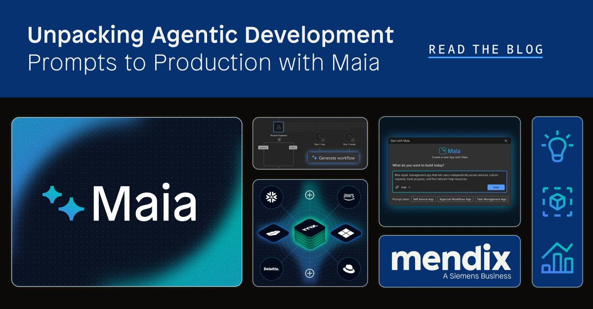 Mendix - Build excellent apps tweet media
