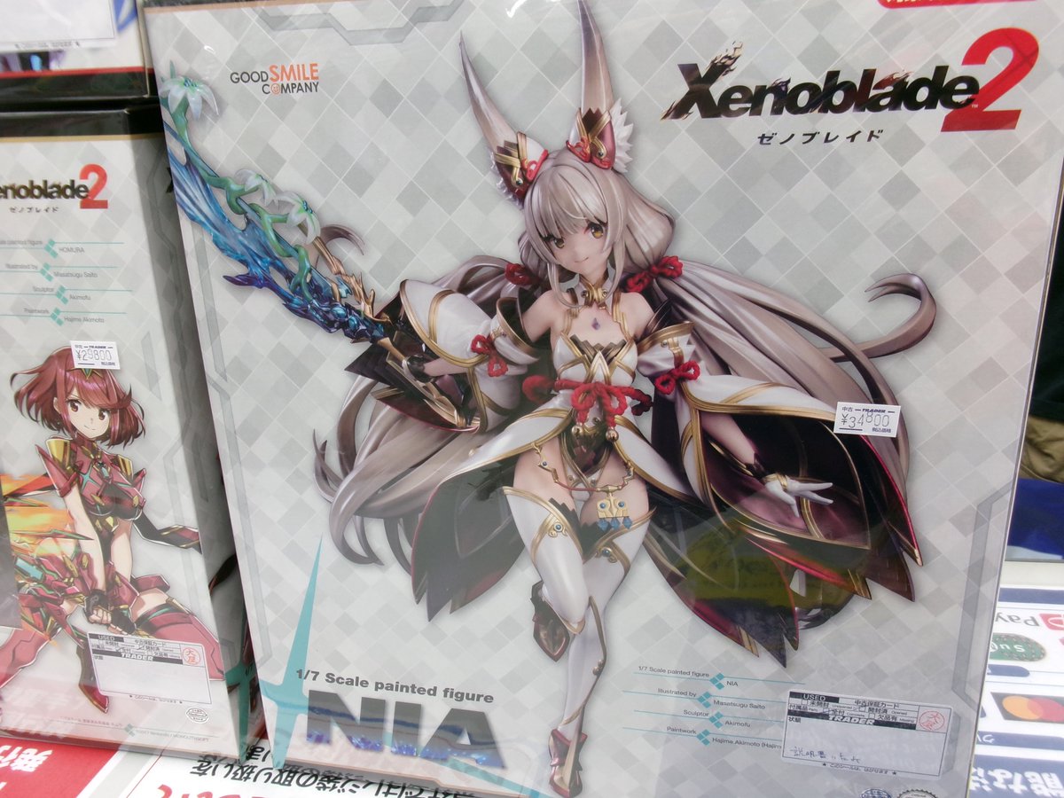 本店5階】 グッドスマイルカンパニーの『ゼノブレイド2』フィギュアが3