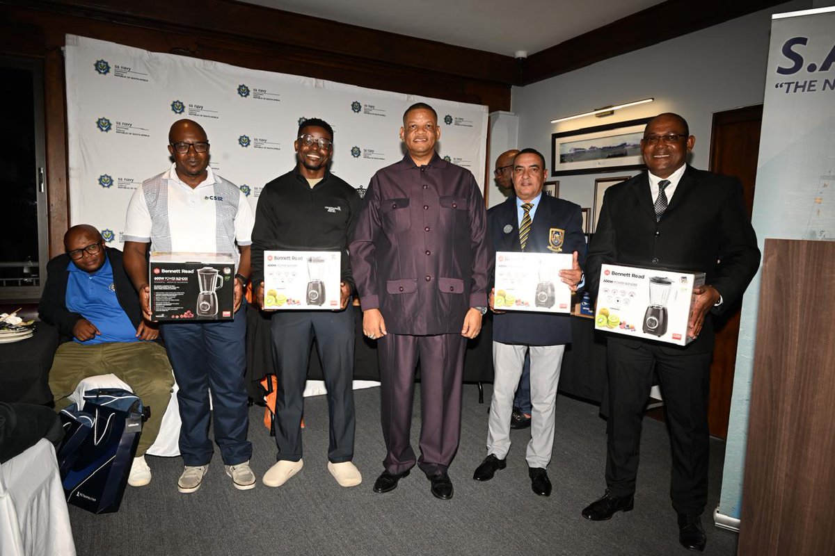 SANDF_ZA's tweet photo. ๐ฟ๐ฆ#SANavy Article || Chief of the South African Navy ๐๐ฟโโ๏ธCharity Golf Day: Advancing Social Responsibility.
https://t.co/B0pGVvCNKM
๐ฟ๐ฆ#SANDF
โ#ToBeUnchallengedAtSea
โ#ToWinAtSea
๐๐ฟโโ๏ธ #SANavyCharityGolfDay2026 https://t.co/DbLbPRMlOT