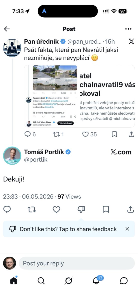 Michal Bláha tweet media