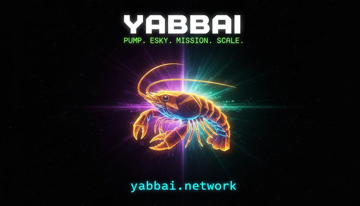 basham_x's tweet photo. 🦞 $YABBAI is live on Solana

Pump. Esky. Mission. Withdraw.

Autonomous income engine.
5 token ecosystem.
PayPal autopayout built in.

🌐 https://t.co/7tCbkvpx5O

$SOL #Solana #NewToken https://t.co/2L1cW57r83