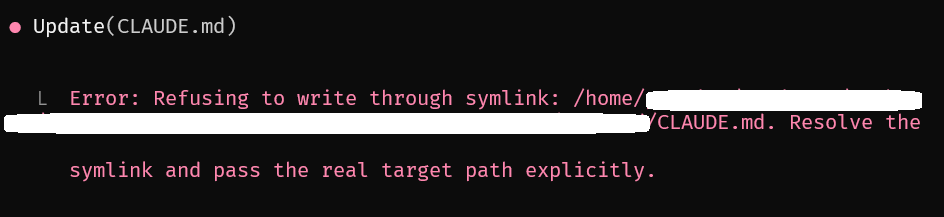 ppok24's tweet photo. So apparently creating symlinks of CLAUDE.md into your worktrees is not the norm? https://t.co/3Ugxu4FcsE