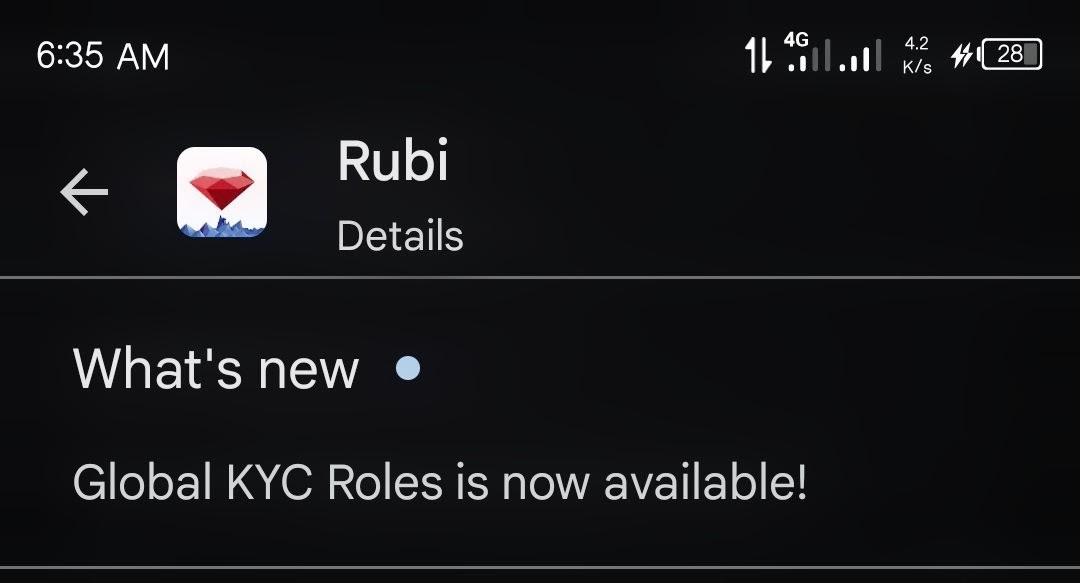 unclevibi3's tweet photo. RUBI network just brought up KYC Update, i hope they are still intact https://t.co/kdXPxTjA1L