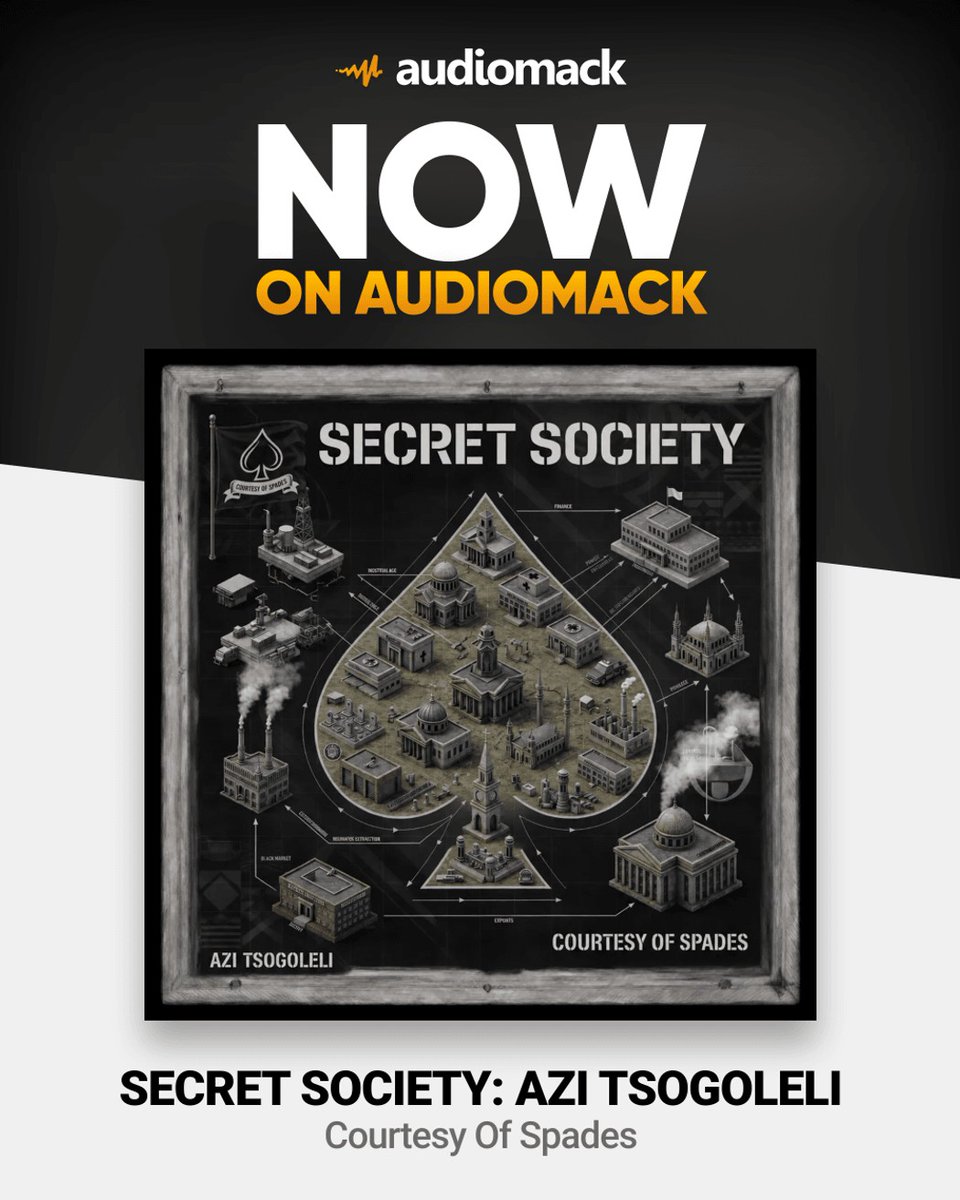 BestDiaries8's tweet photo. Courtesy Of Spades♠️ just dropped "Secret Society" an album which has 10 tracks and 8 features, which include ThembaRashe 265, Coby, RapboyFlex, Hope C the list goes on Via audiomack🚨‼️

Out now‼️
https://t.co/WulPKn56Yn https://t.co/44XUjgfAiS