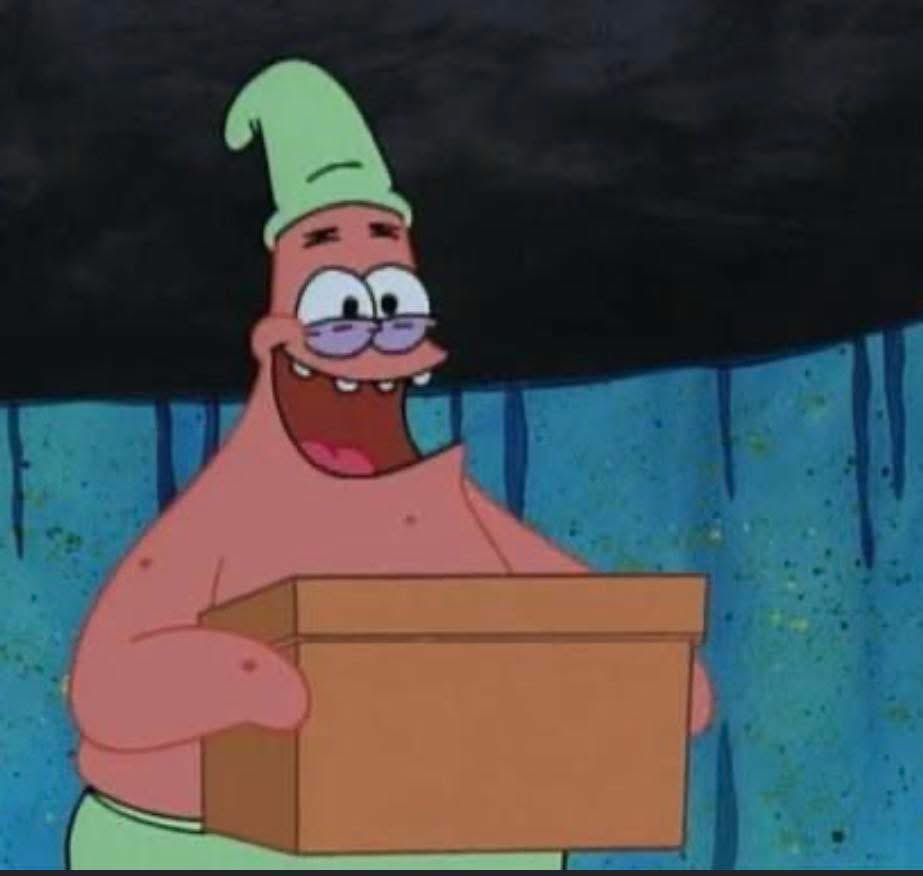 JaYunnaMonae's tweet photo. Ngga had a secret box &amp; had a embarrassing picture of SpongeBob in it … https://t.co/cdhRqyAOdW