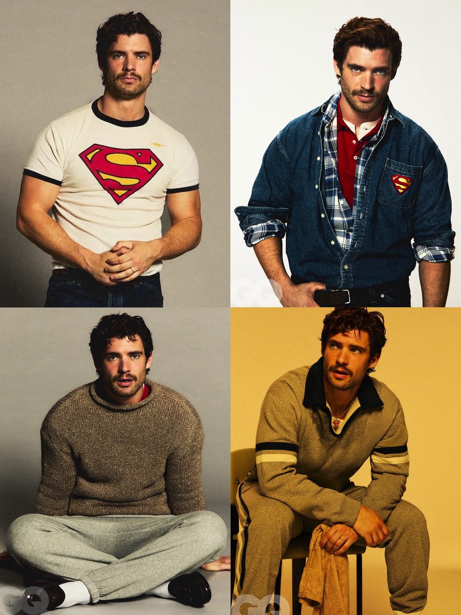 you just had to be THERE when this david corenswet photoshoot dropped