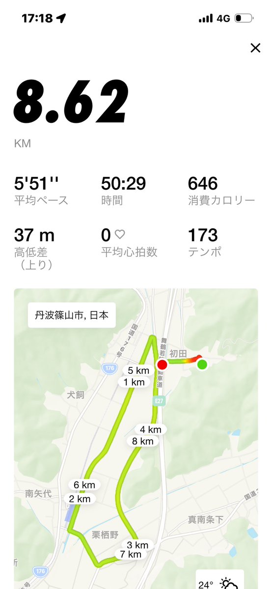 577走目。

クリマ明けのリカバリーラン。
午前中は体がバキバキで使い物のならなかったので午後から動き出しました。
久しぶりの名古屋の余韻に浸りたいけどもうデザフェスまで後少しっ！
頑張るぞー！！