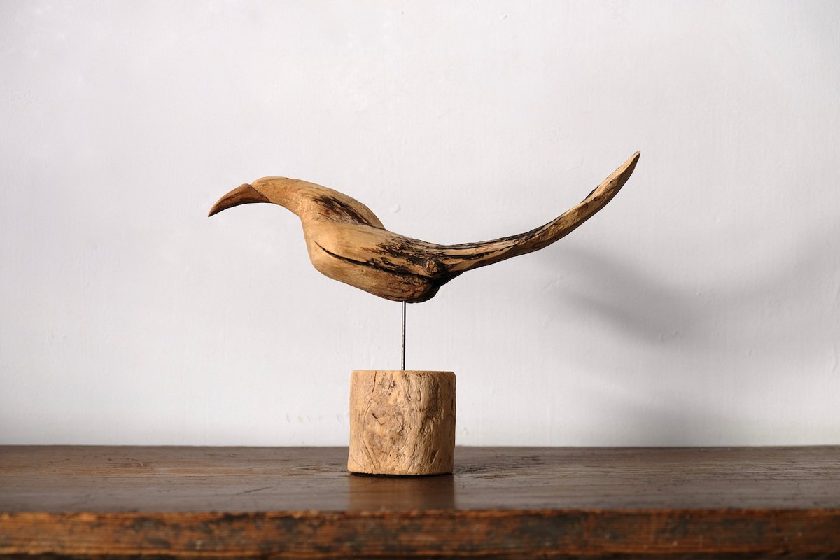 classico webshop に 針原修さんの「流木の鳥」OHC-0461 をアップしま