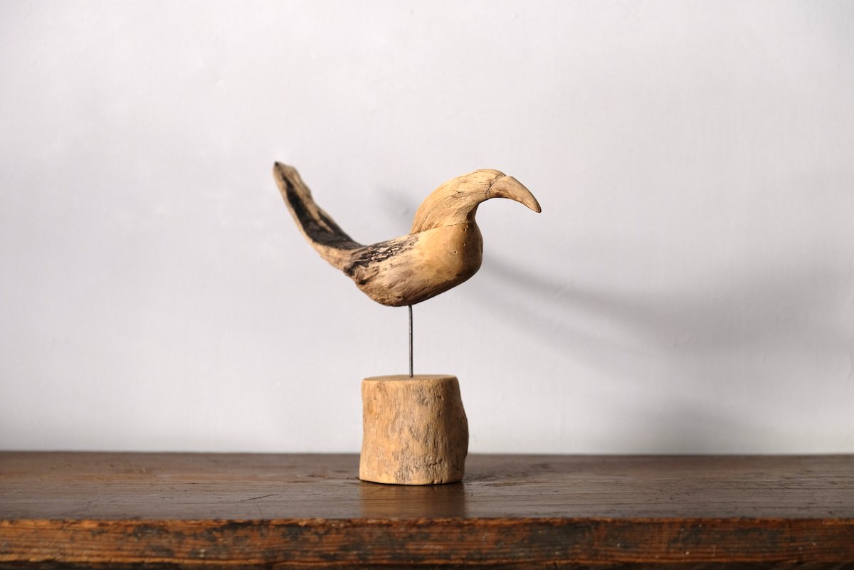 classico webshop に 針原修さんの「流木の鳥」OHC-0461 をアップしま