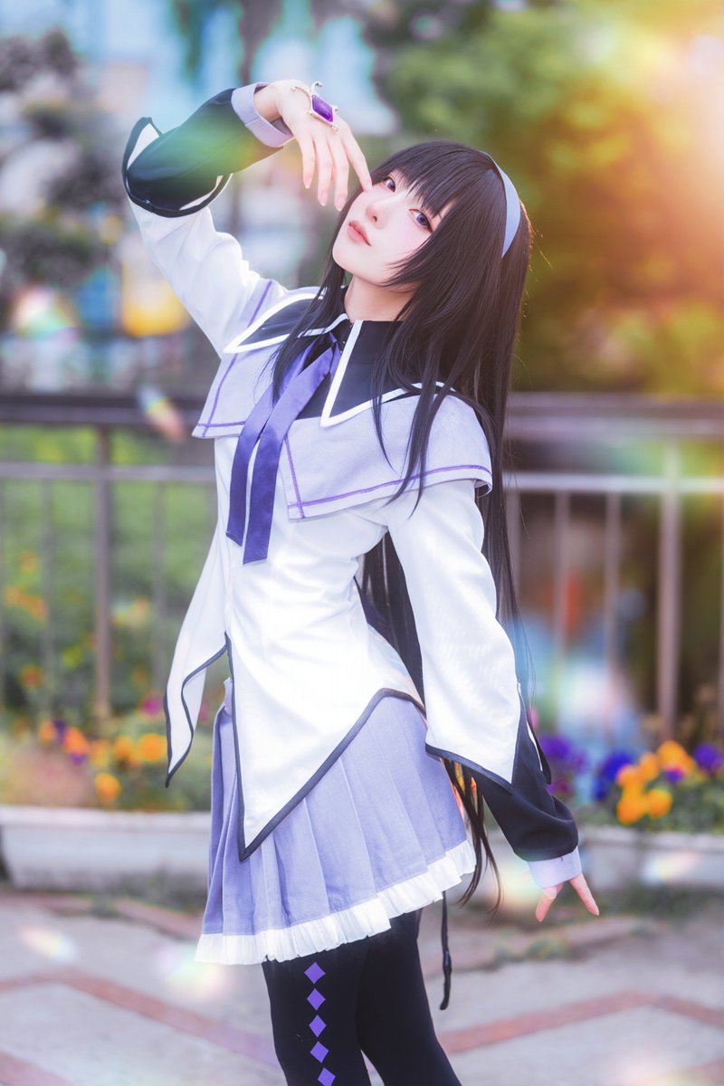 strawberry___53's tweet photo. ⚠️コスプレ/Cosplay💜

              💜 暁美ほむら🖤

photo📸:(@zakiozaku) https://t.co/ClzJGHtcWF